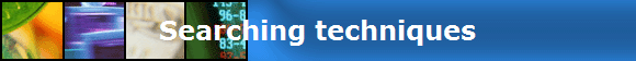 Searching techniques